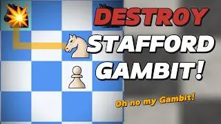 How to Beat the Stafford Gambit EVERY TIME in One Line