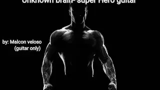 Unknown brain-super Hero guitar