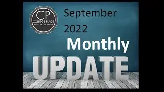 College Place - What's happening in September 2022