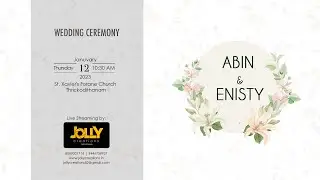 Abin & Enisty || Wedding Ceremony