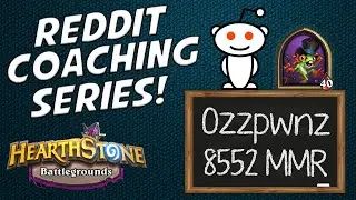 TOP 200 PLAYER COACHING 8.5K MMR DANCING DERYL - Hearthstone Battlegrounds