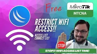 Полный список доступа и подключения MikroTik MTCNA | Не дайте соседям подключиться к вашей точке ...