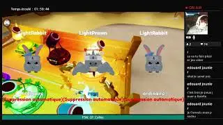 Live Roblox Ninja Storm Simulator #43 (aide)