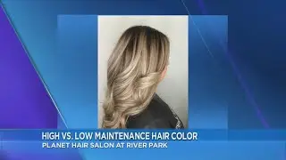 High vs. Low Maintenance Hair Color at Planet Hair