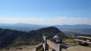 View from the peak of Mount Hollywood