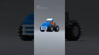 LEGO Mini Blue Race Car Build! 🚗 Fast & Easy Tutorial!