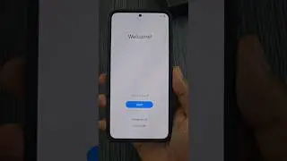 Samsung Galaxy S23+ welcome screen - 