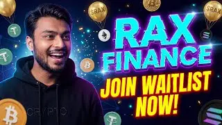 New Crypto Airdrop 2026 | Free Crypto Airdrop 2026 | RAX Finance Waitlist Rewards