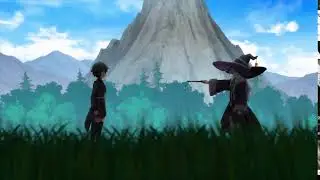 [Saya x Elaina] Elaina pointed to Saya Twixtor
