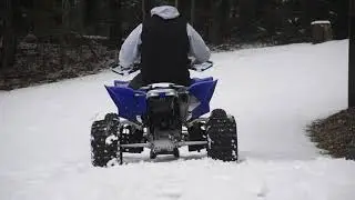 YFZ450R Full RP Exhaust Cold Start