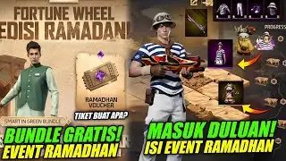 MASUK DULUAN!? WEP EVENT RAMADHAN FF 2026 + BUNDLE GRATIS & FORTUNE WHEEL RAMADHAN - Free Fire