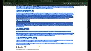 44. Setting Up a Terms Page | 10 Days Series | GR WEB DEV