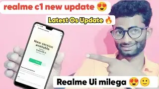 realme c1 new update 😍 | Realme Ui @Akashtechgyan
