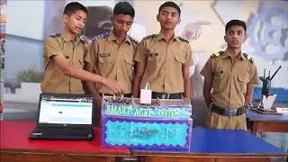 IOT BASED SMART AGRI AND IRRIGATION SYSTEM- Sainik School Kunjpura