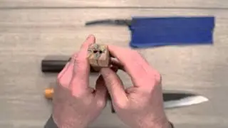 Itto Ryu Olivewood Handle Project Part 1