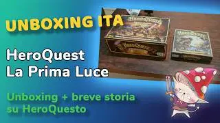 HeroQuest La Prima Luce 🔥 Storia del Cult + Unboxing completo del nuovo Starter Set