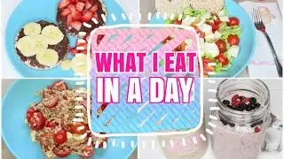 WHAT I EAT IN A DAY ITA #1 // COSA MANGIO IN UN GIORNO... PER TORNARE IN FORMA!!! // Adriana Spink