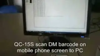 DM Code,2D Barcode Reader, Scanner-SUMLUNG QC15S-mobile phone and product label