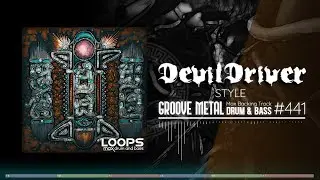 Groove Metal Backing Track / Drum And Bass / DevilDriver Style / 175 bpm Jam in B Minor