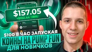 $100 В Час Запуская Мемкоины на Pump Fun (ДЛЯ НОВИЧКОВ)
