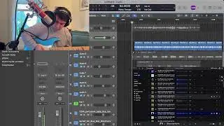 Writing a Country-ish song or maybe a little Blues / Guitar, Logic, Vocal for now