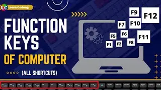 Function Key of Computer F1 to F12 |  Function Keys Use in Hindi