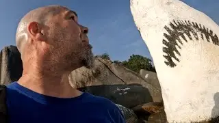 Shark attack!? Forgotten island. Meet Maili...Goa India.
