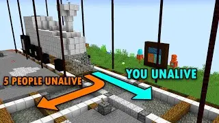 Minecraft Trolley Problem