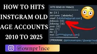 How To Hit Instagram Old Age Accounts ❤️&zwj;🩹 | How To hit & jack 2k10 to 2k20 | #instagram &nbsp;#jacking