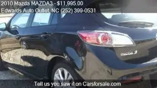 2010 Mazda MAZDA3 for sale in Wilson, NC 27893 at the Edward