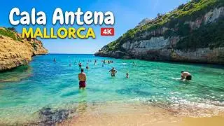 Cala Antena ⛱️ Mallorca | 4K 🇪🇸 Ambient Sounds Only.