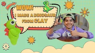 Clay Dinosaur DIY 🦖 | Fun Craft for Little Artists!