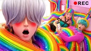 😱VLOG: ZOEY&rsquo;S LONG GOLDEN MAGIC HAIR CAUSES CHAOS MYSTERY DID THAT! K-pop Demon Hunter Funny Moments