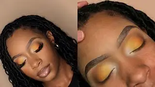 Fall Glam w/ Glitter Liner | Client Makeup Tutorial