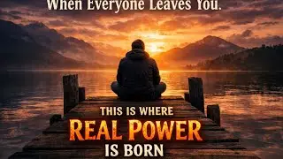 When Everyone Leaves You This Is Where Real Power Is Born