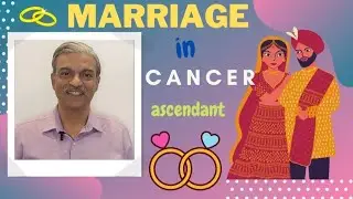 Marriage in CANCER Ascendant in astrology - With astrology Remedies Upay and precautions.