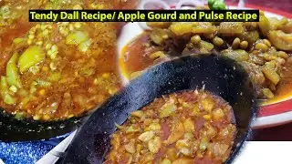 Tendy Dall Recipe/ Apple Gourd and Pulse Recipe/ Vegetable Recepe By Taste in Hands