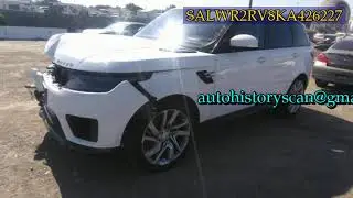 SALWR2RV8KA426227 Land Rover Range Rover Sport 2019