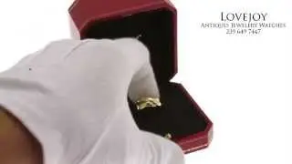 Cartier 18k Rolling Rings