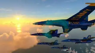 Blue Angels & Thunderbirds Super Delta