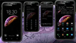 vivo themes itz | new cool black theme for vivo phone