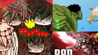 🦖Dinos🦕 React To Mechagodzilla's Rap and Hulk vs Saitama//#Gacha (🇺🇲/🇧🇷) 