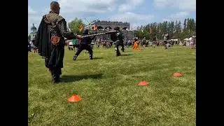 Jack vs Participant 2. Cook's Creek Medieval Festival, 2024