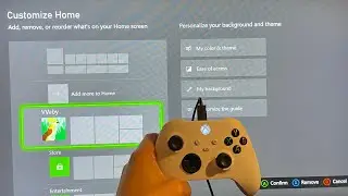 Xbox Series X/S: Как добавлять и удалять элементы на главном экране! (Для новичков) 2025