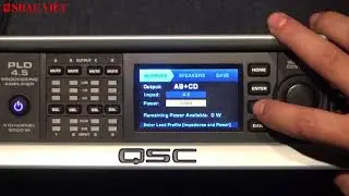QSC PLD: Hướng dẫn sử dụng công suất