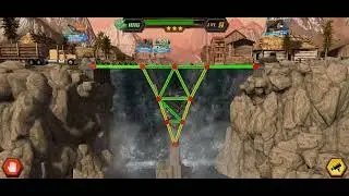 Bridge Construction Simulator Level 9