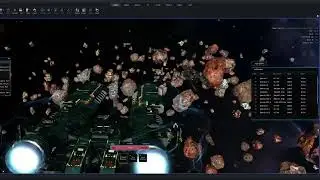 Omegaspace space debris physics test in Roblox