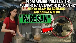 PARES VENDOR, PINAKAIN ANG PULUBING NASA TAPAT NG KAINAN NYADI NYA ALAM NA SOBRANG YAMAN PALA NITO!
