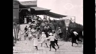 De Mésaventure van een Fransch heertje zonder pantalon aan het strand te Zandvoort