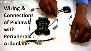 Wiring & Connections Of Pixhawk With Peripherals : Arduplane